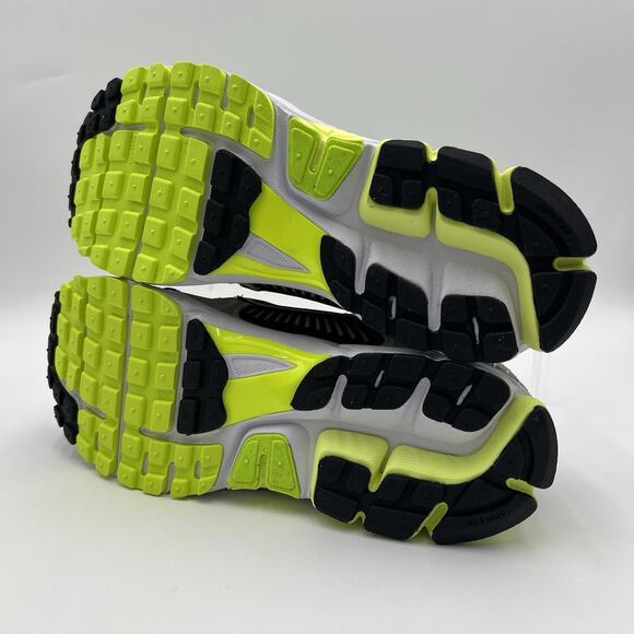 Mens Size 9 Nike Zoom Vomero 5 Lime Platinum Black White FB9149 701 NEW - Picture 4 of 5